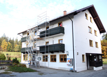  - Die neue Asylunterkunft in Regen. Foto: Landkreis Regen, Langer