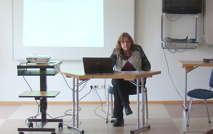  - Referentin Elke Breunig. Foto: Hausner/Landkreis Regen