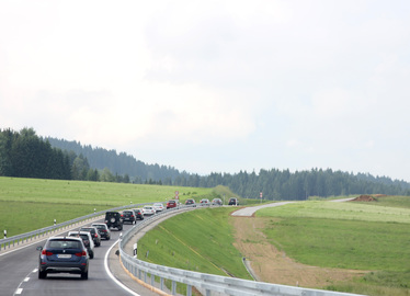  - Verkehrsfreigabe Umgehung Kirchberg im Wald. Foto: Landkreis Regen, Langer