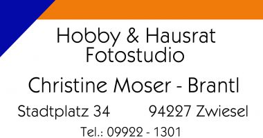 Moser Hobby und Hausrat Fotostudio Moser Logo