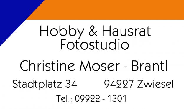 Moser Hobby und Hausrat Fotostudio Moser Logo