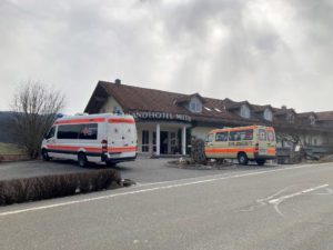 Im Hotel Miethaner in Höllenstein finden vor allem Frauen und Kinder eine Unterkunft. Foto: Heiko Langer/Landkreis Regen