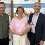 Die anwesende Geehrte aus Bodenmais