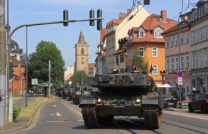 Wie hier in Erfurt, werden an den beiden Tagen auch in Ostbayern zahlreiche Bundeswehrfahrzeuge untwegs sein. Foto: ©Bundeswehr/Michael In der Au