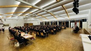 Die Feuerwehr-Ehrenzeichen Verleihung fand in der Arberlandhalle in Bayerisch Eisenstein statt. Foto: Kreisbrandinspektion Landkreis Regen