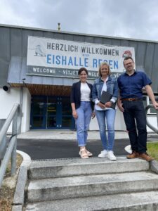 v.l.: Maria Schneider, Doris Werner und Tobias Wittenzellner vom Regionalmanagement der Kreisentwicklung ARBERLAND. Foto: Kreisentwicklung Landkreis Regen