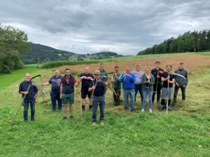 Die Teilnehmer waren mit Begeisterung dabei. Foto: Klaus Eder/Landkreis Regen