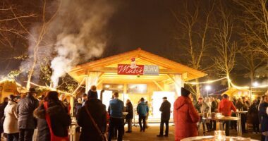 Der Weihnachtsmarkt in Bischofsmais. Foto: Kreisentwicklung Landkreis Regen