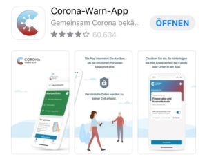 Auch mit der Corona-Warn-App kann dann eine Impfung nachgewiesen werden. 