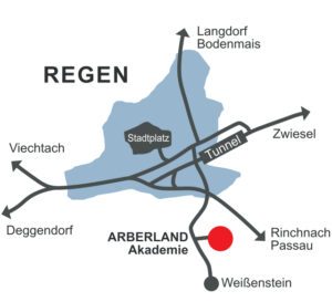 Anreise und Lage ARBERLAND Akademie